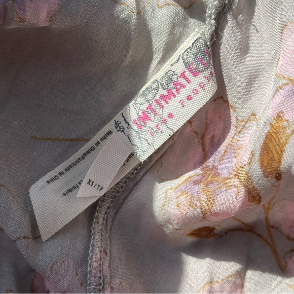 Intimately Free People Floral Boho Halter Dress with Adjustable Straps - Picture 11 of 12